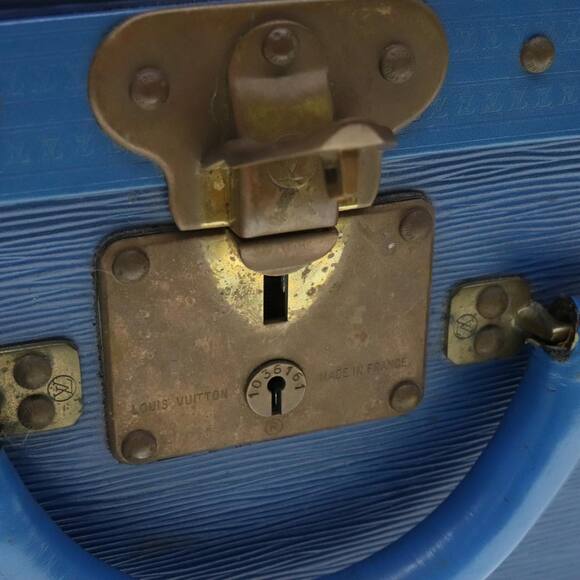 LOUIS VUITTON Epi Alzer 65 Trunk Blue - Picture 9 of 16